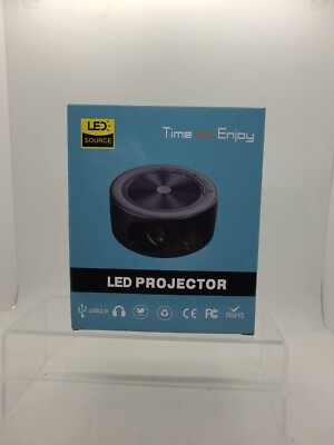 #ad MINI LED Projector Large Screen Home Cinema USB 2.0 Speaker LED Source Rotundity $29.99