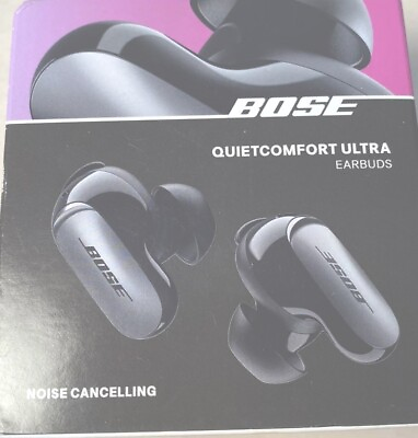 #ad Bose QuietComfort Earbuds Black 882826 0010 New Factory Sealed $199.00
