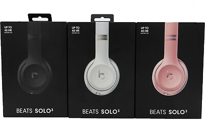 #ad Beats by Dr. Dre Solo 3 Wireless On Ear Bluetooth Headband Headphones $89.25