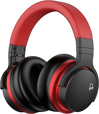 #ad MOVSSOU E7 Active Noise Cancelling Headphones Bluetooth Headphones Wireless Head $89.95