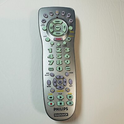 #ad Philips Magnavox CL003 VCR DVD TV Universal Remote Control $6.95