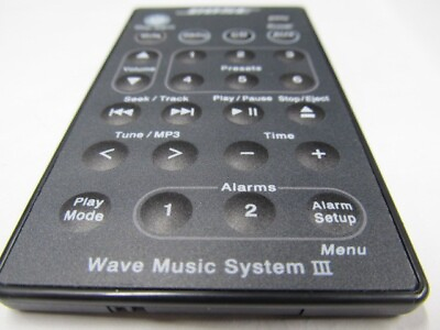#ad Bose Wave Music System III Remote Control for AWRCC1 amp; 2 Wave Radio with battery $13.49