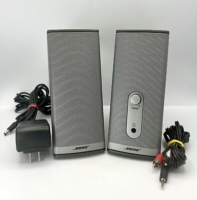 #ad Bose Companion 2 Series II Portable Speaker System Gray PC Computer Speakers $31.00