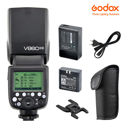 #ad US Godox V860II S TTL HSS Camera Flash Speedlite For Sony With Li ion Battery $159.00