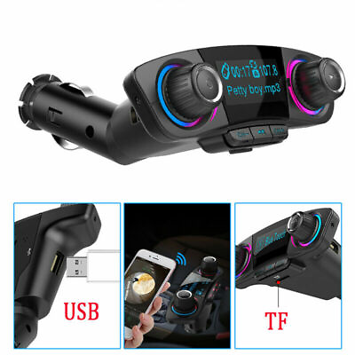 #ad Bluetooth Car FM Transmitter MP3 Player Hands free Radio Adapter Kit USB Charger $14.99