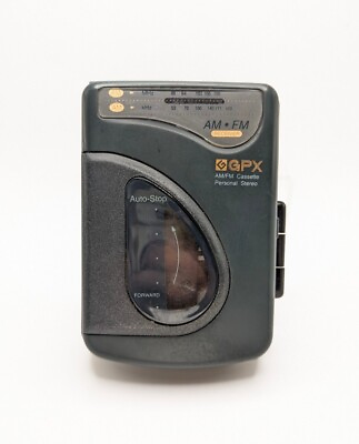 #ad Vintage GPX Gran Prix Walkman AM FM Stereo Cassette Player C3120 WORKS PERFECT $15.99