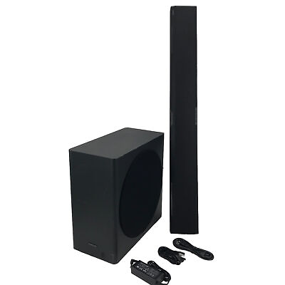 #ad Samsung PS WR75BB Wireless Powered Subwoofer with Soundbar HW Q850A Black $174.98