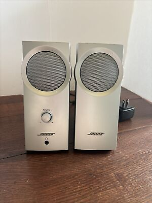 #ad Bose Companion 2 Series I Multimedia Speaker System Computer Speakers Working $35.00