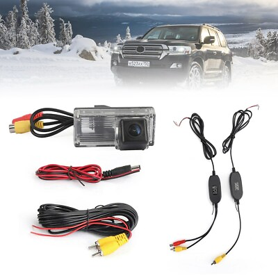 #ad Car Backup WIFI Camera Wireless Kit Fit For Toyota Land Cruiser 70 100 200 YU $23.55