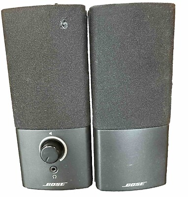 #ad Bose Companion 2 Series III Multimedia Speaker System Tested And Fully Complete $44.88