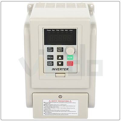 #ad Variable Frequency Driver 5HP 220V 4KW Interver VFD Single to 3 Phase Output $136.59