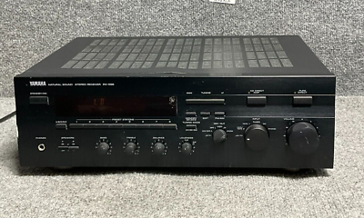 #ad Yamaha Natural Sound Stereo Receiver RX 596 120 Volts 190 Watts In Black Color $84.17