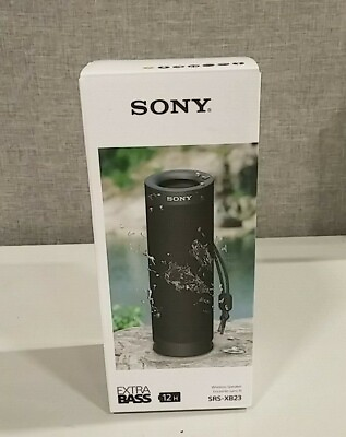 #ad #ad Sony SRSXB23 Extra Bass Portable Bluetooth Wireless Speaker Black $74.99
