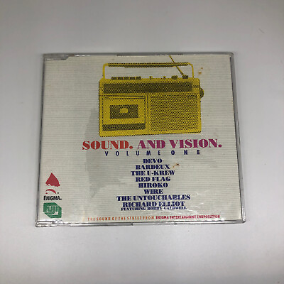 #ad Sound amp; Vision Volume One by Various Artists CD 1989 Enigma Records $4.49