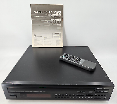 #ad Yamaha CDC 735 Natural Sound 5 Disc CD Changer with Remote Tested EB 14717 $149.99