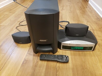 #ad Bose AV3 2 1 Series DVD CD Media Center PS3 2 1 Powered Speaker System Complete $169.99