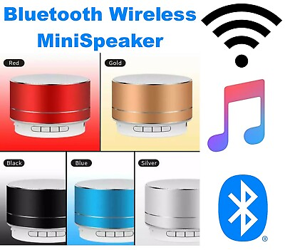 #ad Mini Portable Bluetooth Stereo Speaker with USB SD Card Support Multicolor $9.99