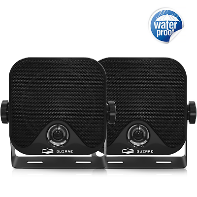 #ad Marine Stereo Speakers Waterproof IP66 Outdoor Speakers for ATV UTV Yacht SPA $38.99