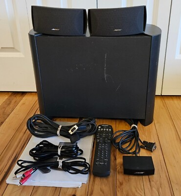 #ad Bose CineMate Digital Home Theater Speaker System W Interface Module Remote $229.99