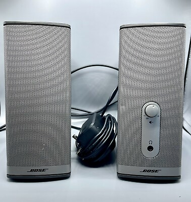 #ad #ad Bose Companion 2 Series II Multimedia Computer Speakers w Power Adapter Tested $32.87