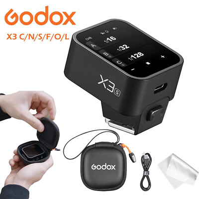 #ad Godox X3 TTL HSS Touch Screen Trigger Transmitter for Fujifilm Canon Nikon Sony $79.99