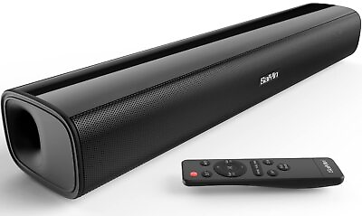 #ad Saiyin Sound Bars for TV 40 Watts Small Soundbar Built with 4 SpeakersTv Sound $41.15