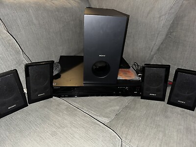 #ad Sony Home Theatre DVD HDMI System Surround Sound Model HBD DZ170 Tested $109.99
