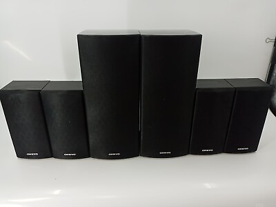 #ad Onkyo Set of 6 Speakers Model#x27;s SKF 591 SKR 590 amp; SKB 590 Tested EB 15203 $219.99
