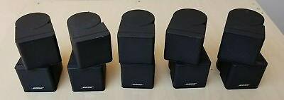 #ad Bose Jewel Cube Speaker BLACK for Lifestyle Systems *Set of 5 double speakers* $376.00