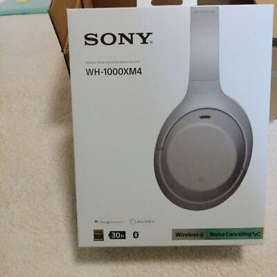 #ad SONY Wireless Noise Canceling Headphones WH 1000XM4 Silver $193.20