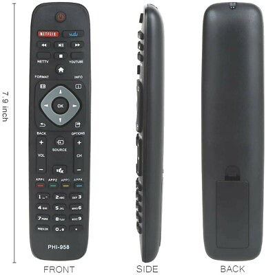 #ad Universal Remote Control for Philips TV amp; Blu Ray DVD 43PFL5604 F7 39PFL2908 F7 $7.79