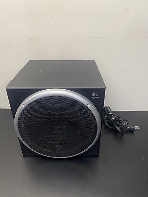 #ad Logitech Z 540 4.1 Channel Surround Sound Computer Subwoofer Speaker 9” Black $39.95