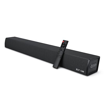 #ad Bestisan TV Speaker Sound Bar for TV with Bluetooth Optical HDMI ARC and A... $105.25