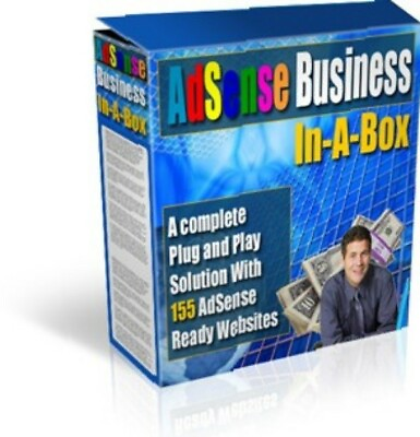 #ad Work from home with Adsense Business in a Box Resellers Edition $6.00