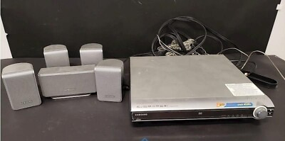 #ad Samsung HT DS610 5.1 Channel Home Theater System 5 Disc Changer Remote Works $72.00
