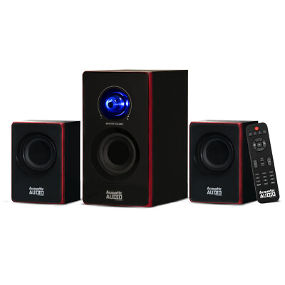 #ad Acoustic Audio Bluetooth Home 2.1 Speaker System for Multimedia Laptop Computer $44.88