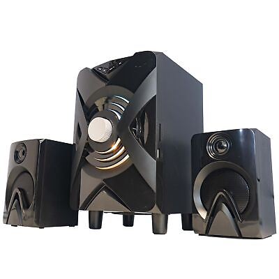 #ad Sound System Movie Music Gaming 2.1 Speakers Coffers Speakers Computer PC $127.82