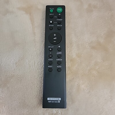 #ad New RMT AH100U Replace Soundbar Remote for Sony Sound Bar HT CT180 SA CT180 $7.04