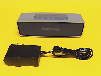 #ad Authentic Bose SoundLink Mini Portable Bluetooth Speaker Silver $89.99