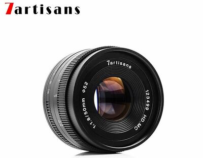 #ad 7artisans 50MM F1.8 MANUAL Fixed LENS For Sony E Mount ILCE A7 A7II A7Rnex $64.80