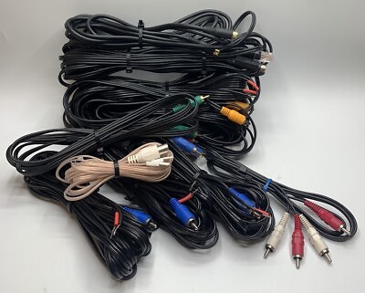 #ad 10 BOSE Cable Acoustimass Lifestyle Cube Wire Set RCA to Bare $59.99