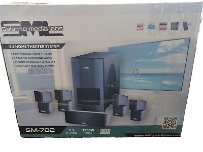 #ad 5.1 home theater system $92.00