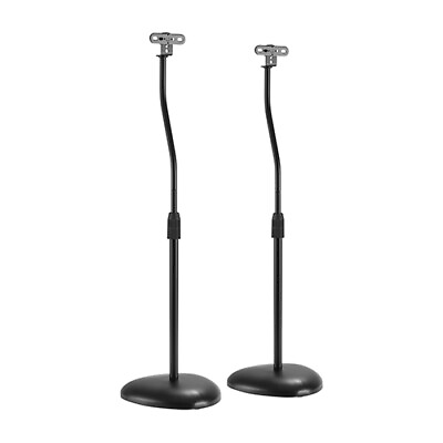 #ad #ad UNIVERSAL SURROUND SOUND SPEAKER STANDS FITS BOSE CINEMATE SET OF 2 $44.99