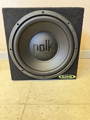 #ad Polk subwoofer 12 Inch Dual Voice Coil 720watts max ￼ 4 Ohms. $130.00