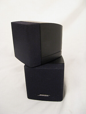 #ad 1x Bose Acoustimass Double Cube Speaker Black 100s Sold $34.93