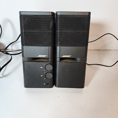#ad Bose MediaMate computer speakers Color Black $39.00
