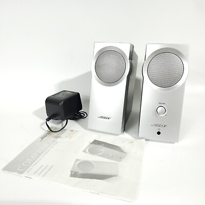 #ad #ad Bose Companion 2 Series II Multimedia Computer PC Speakers *TESTED* $29.69