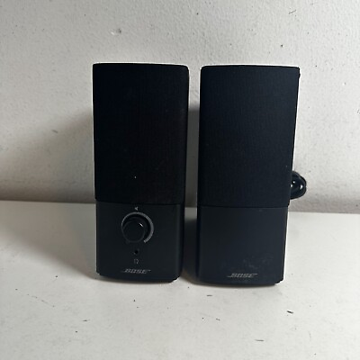 #ad Bose Companion 2 Series III AM363860 Black Portable Multimedia Speakers System $29.99