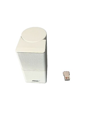 #ad Bose Jewel Cube Speaker White with adapter for Lifestyle 28 30 V30 35 48 V35 535 $98.00