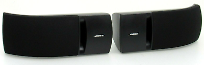 #ad Bose 161 Full Range Speakers Mountable or Bookshelf Black Left Right $129.99